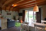 Wohnzimmer - Ferienhaus Mellumplate 32 - Top-Hundeurlaub