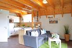Wohnzimmer - Ferienhaus Mellumplate 32 - Top-Hundeurlaub