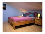 Schlafzimmer - Ferienhaus Achtkanthus Achtern Diek - Top-Hundeurlaub
