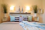 Schlafzimmer - Ferienhaus Strandkorb - Top-Hundeurlaub