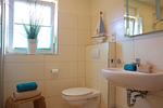 Badezimmer - Ferienhaus Strandkorb - Top-Hundeurlaub