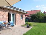 Terrasse - Ferienhaus Strandkorb - Top-Hundeurlaub