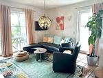 Wohnzimmer - FeWo1: Terrasse - Top-Hundeurlaub