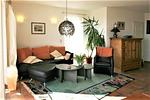 Wohnzimmer - FeWo1: Terrasse - Top-Hundeurlaub