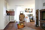 Küche / Küchenzeile - FeWo1: Terrasse - Top-Hundeurlaub