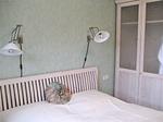 Schlafzimmer - FeWo1: Terrasse - Top-Hundeurlaub