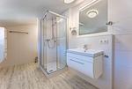 Badezimmer - Ferienhaus Meinholdstraße 46/2 mit 5 Schlafzimmern, Privater Sauna, Kamin, ca. 500m vom Strand - Top-Hundeurlaub