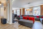 Wohnzimmer - Küstenhaus Koserow "UnserUsedom" Ferienhaus ca.250m vom Ostseestrand mit 7 Schlafzimmern, Sauna und Kamin - Top-Hundeurlaub