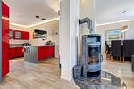 Kamin-/Ofen - Küstenhaus Koserow "UnserUsedom" Ferienhaus ca.250m vom Ostseestrand mit 7 Schlafzimmern, Sauna und Kamin - Top-Hundeurlaub