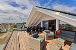 Balkon - Penthouse ca. 250m vom Ostseestrand mit Sauna und Kamin - Top-Hundeurlaub