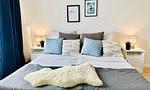 Schlafzimmer - Ferienwohnung Nordlicht Olpenitz - Top-Hundeurlaub