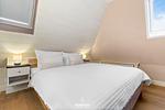 Schlafzimmer - Ferienwohnung Strandflieder Archsum Sylt - Top-Hundeurlaub