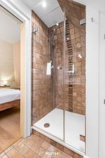 Badezimmer - Ferienwohnung Strandflieder Archsum Sylt - Top-Hundeurlaub