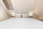 Schlafzimmer - Ferienwohnung Strandflieder Archsum Sylt - Top-Hundeurlaub