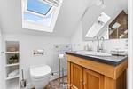 Badezimmer - Ferienwohnung Strandflieder Archsum Sylt - Top-Hundeurlaub