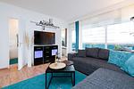 Wohnzimmer - App. A02-9 Schick-Lounge - Top-Hundeurlaub