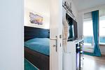 Schlafzimmer - App. A02-9 Schick-Lounge - Top-Hundeurlaub