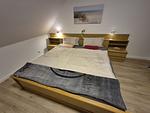 Schlafzimmer - Ferienwohnung Watt`n Segen LH Katharina Büsum - Top-Hundeurlaub