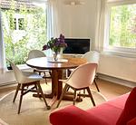 Wohnzimmer - Haus Krähennest - Top-Hundeurlaub