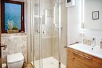 Badezimmer - Andinas Ferienwohnung - Natur pur - Wunderschöner Ausblick - Top-Hundeurlaub