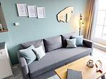 Wohnzimmer - Poeler Haihappen - Top-Hundeurlaub