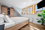 Schlafzimmer - Ferienwohnung Sunset Beach Schönberger Strand - Top-Hundeurlaub