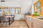 Küche / Küchenzeile - Ferienwohnung Sunset Beach Schönberger Strand - Top-Hundeurlaub