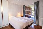 drittes Schlafzimmer mit Einzelbetten und Kleiderschrank - Ferienhaus 07 - Top-Hundeurlaub