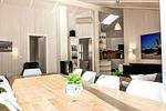 Wohn-und Essbereich - Ferienhaus 01 - Top-Hundeurlaub