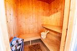 Sauna im Badezimmer - Ferienhaus 03 - Top-Hundeurlaub
