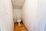 Badezimmer mit separatem WC - Ferienhaus 25 - Top-Hundeurlaub