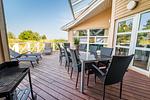 Terrasse mit Gartenmöbeln - Ferienhaus 25 - Top-Hundeurlaub