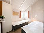 drittes Schlafzimmer mit Einzelbetten - Ferienhaus 23 - Top-Hundeurlaub