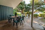 Terrasse mit Blick in die Umgebung - Ferienhaus 15 - Top-Hundeurlaub