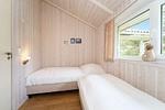 drittes Schlafzimmer mit Einzelbetten - Ferienhaus 17 - Top-Hundeurlaub