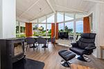 TV im Wohnbereich - Ferienhaus 18 - Top-Hundeurlaub