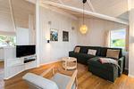 TV im Wohnbereich - Ferienhaus 19 - Top-Hundeurlaub