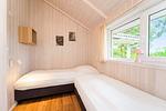 zweites Schlafzimmer mit Einzelbetten - Ferienhaus 19 - Top-Hundeurlaub