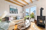 Kamin-/Ofen - Ferienhaus Meeresmuschel Olpenitz - Top-Hundeurlaub