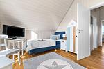 Schlafzimmer - Ferienhaus Meeresmuschel Olpenitz - Top-Hundeurlaub