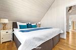 Schlafzimmer - Ferienhaus Meeresmuschel Olpenitz - Top-Hundeurlaub