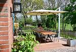 Terrasse - Op de Warft - Top-Hundeurlaub