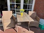 Terrasse - Klein Kluntje - Top-Hundeurlaub
