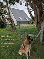 F116w Ferienhaus Sandrine in der Normandie mit eingezäunten Garten und fußläufig zum Strand  - Top-Hundeurlaub