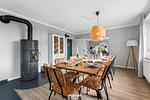 Wohnzimmer - Ferienhaus Pegelbude Dagebüll - Top-Hundeurlaub
