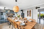 Küche / Küchenzeile - Ferienhaus Pegelbude Dagebüll - Top-Hundeurlaub