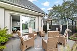 Terrasse - Ferienhaus Pegelbude Dagebüll - Top-Hundeurlaub