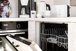 Spülmaschine, Toaster, Kaffeemaschine - Achtern Diek (48.2.N) - Top-Hundeurlaub