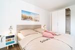 Schlafzimmer mit Doppelbett - Seabreeze (50.2.N) - Top-Hundeurlaub