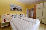 Schlafzimmer - Appartement Diana - Top-Hundeurlaub